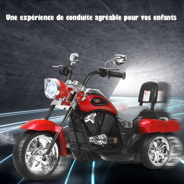 Moto Chopper Electrique Enfants 8