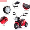 Moto Electrique 3 Roues Enfant Rouge Smoby 4