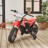 Moto Honda Custom Rouge Electric Enfant 2