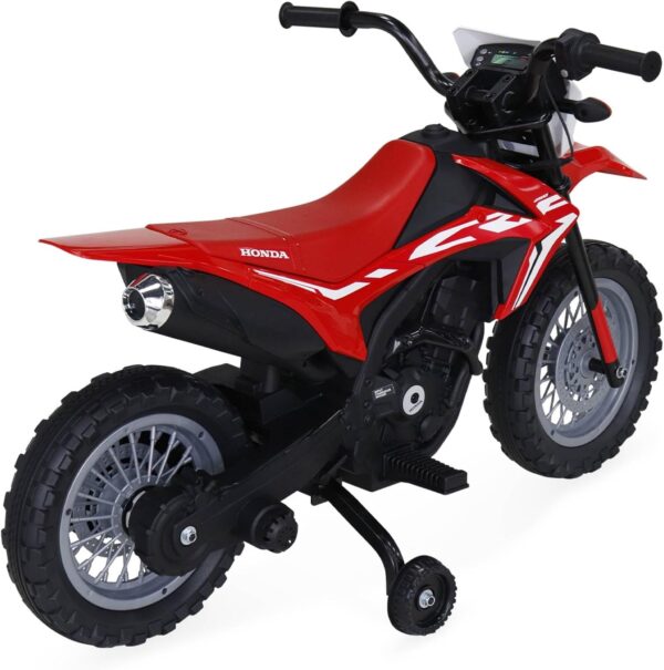 Moto Honda Custom Rouge Electric Enfant 3