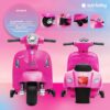 Moto Rose Electrique Enfants 3 Ans 6